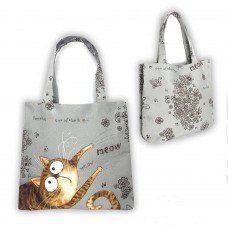 Сумка-шоппер Кот рыжий на светлом фоне Сумка-шоппер Кот рыжий на светлом фоне