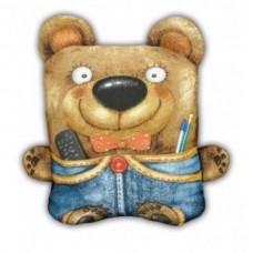 Гобеленовая подушка-игрушка  