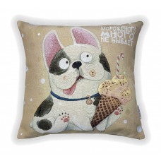 Гобелен наволочка "Мороженого много не бывает" (45х45) Гобелен наволочка "Мороженого много не бывает" (45х45)