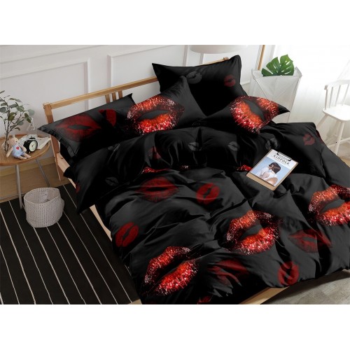 Постельное белье Поцелуи, поплин наволочки 70х70, Размер 2 сп. Постельное белье Поцелуи, поплин наволочки 70х70, Размер 2 сп.