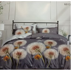 Постельное белье Одуванчики, поплин наволочки 70х70, Размер Евро макси