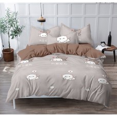 Постельное белье Кьют Кэтс, поплин наволочки 70х70, Размер 1,5 спальный