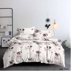 Детское постельное белье Мопсы полисатин ,наволочки 50х70 и 70х70см, Размер 1,5 сп. 50*70 Детское постельное белье Мопсы полисатин ,наволочки 50х70 и 70х70см, Размер 1,5 сп. 50*70