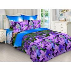 Постельное белье 3д бязь, наволочки 70х70см, Размер 1,5 сп.